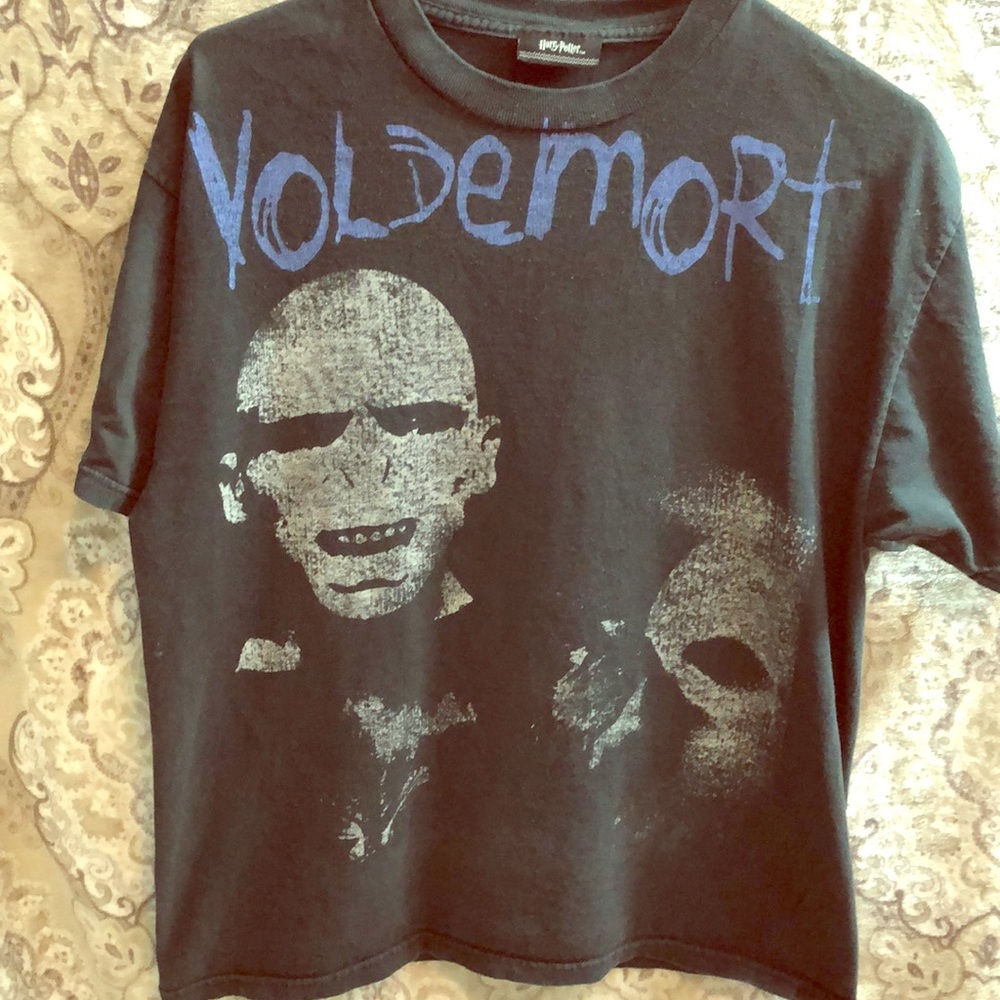 Voldemort from Harry Potter Size L Rare Short Slee